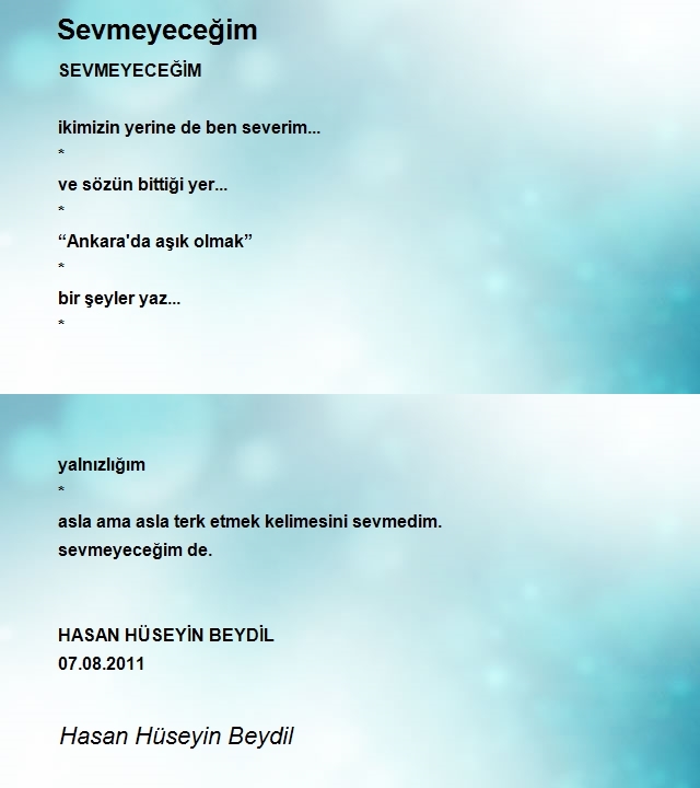 Hasan Hüseyin Beydil