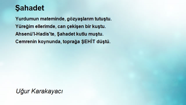 Uğur Karakayacı