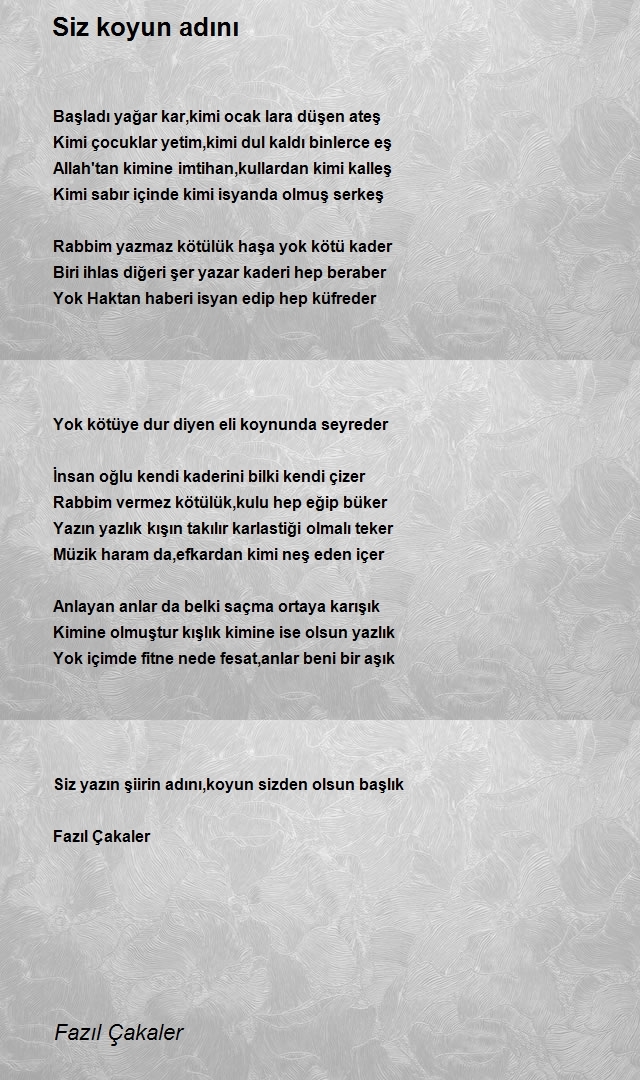 Fazıl Çakaler