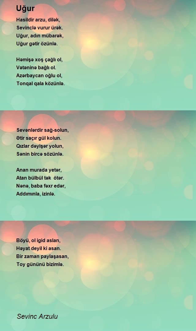 Sevinc Arzulu