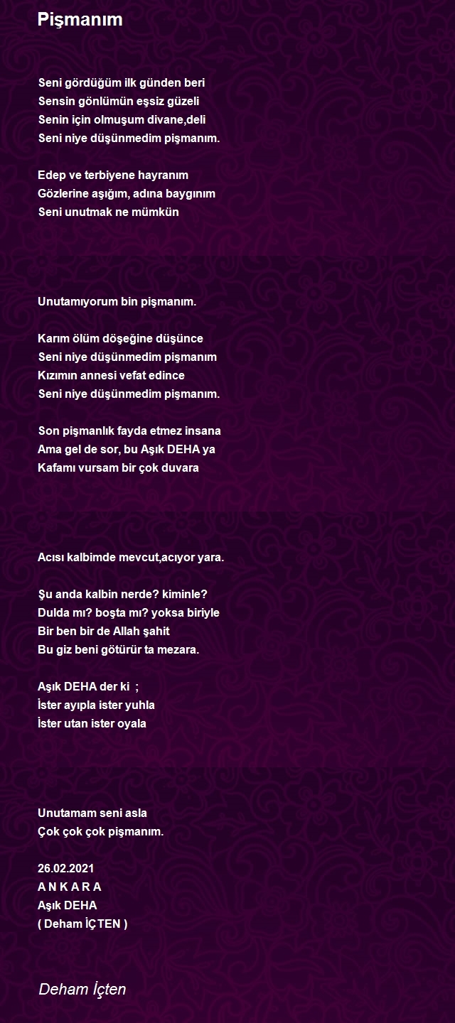 Deham İçten