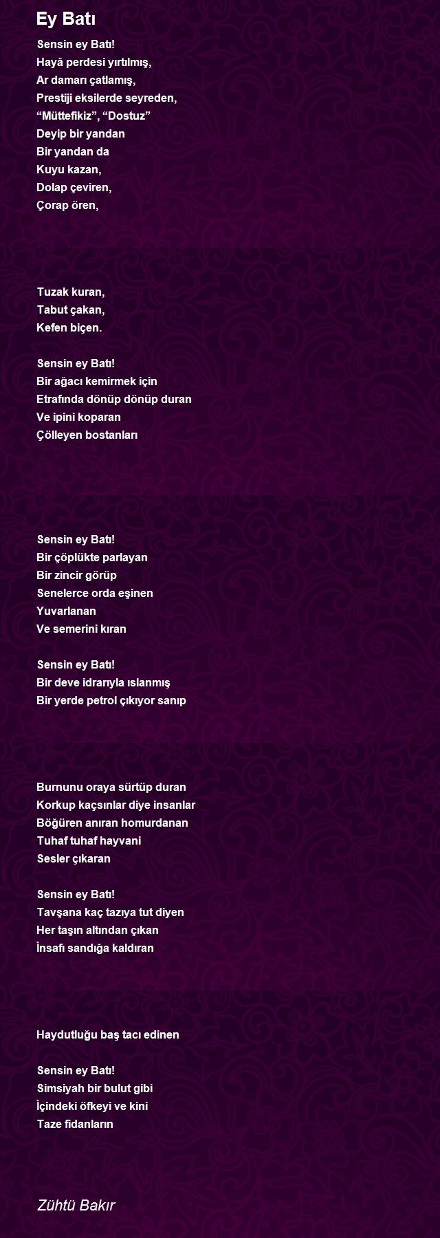 Zühtü Bakır