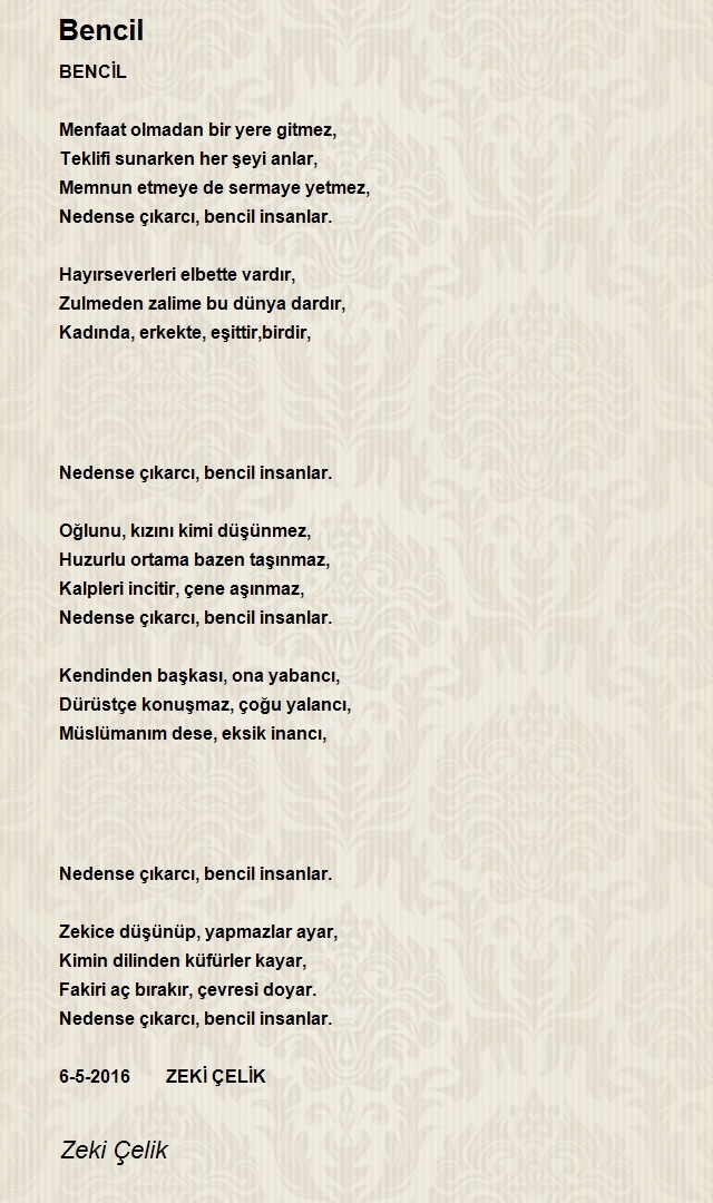 Zeki Çelik