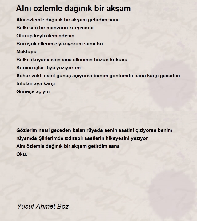 Yusuf Ahmet Boz