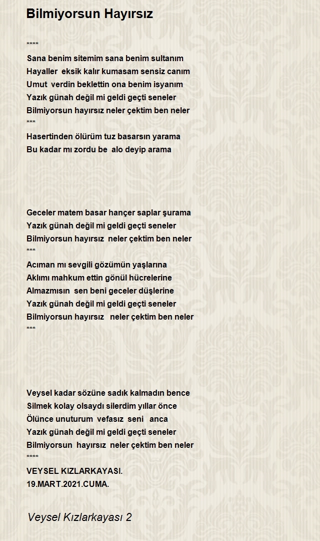 Veysel Kızlarkayası 2