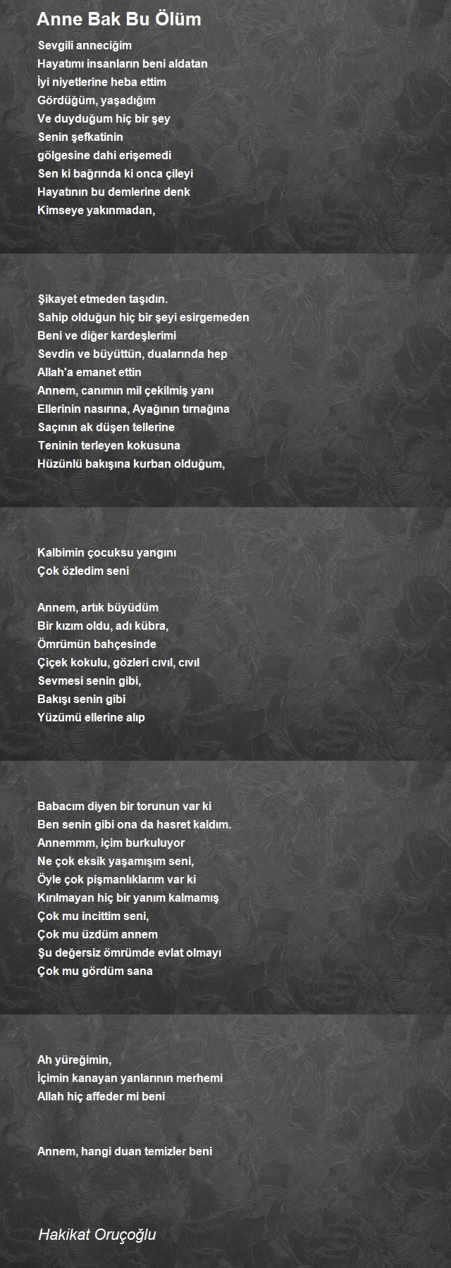 Hakikat Oruçoğlu