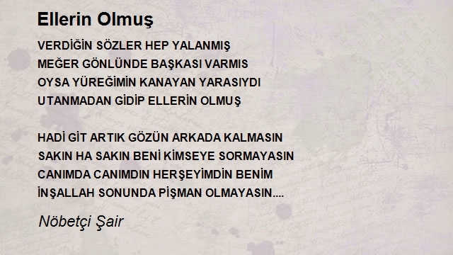 Nöbetçi Şair