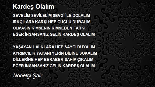 Nöbetçi Şair