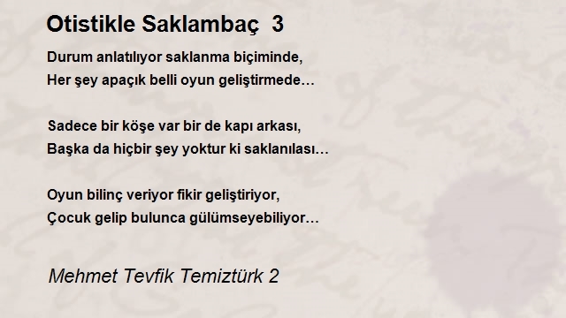 Mehmet Tevfik Temiztürk 2