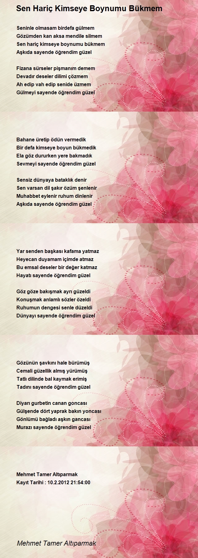 Mehmet Tamer Altıparmak