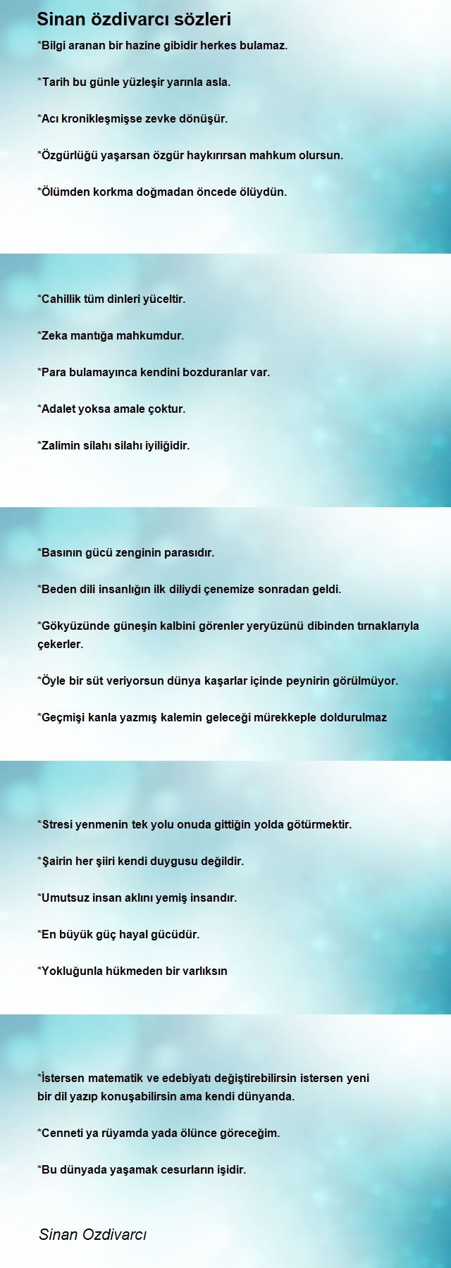 Sinan Ozdivarcı