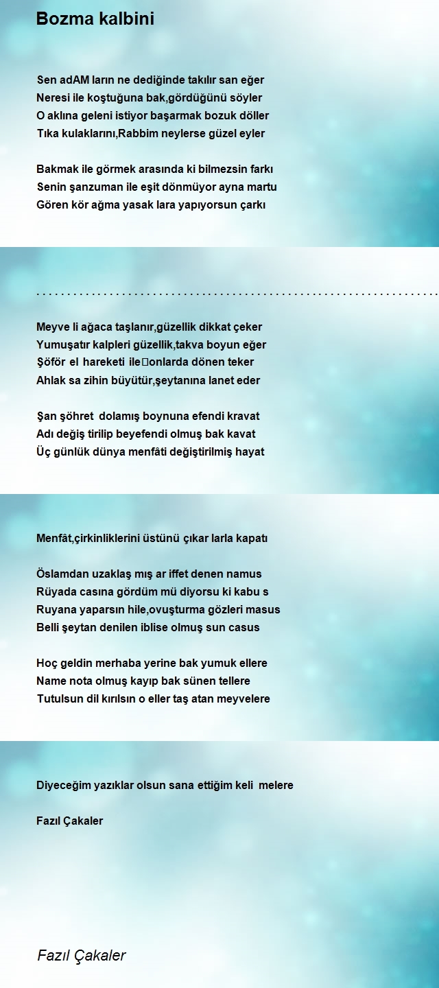 Fazıl Çakaler