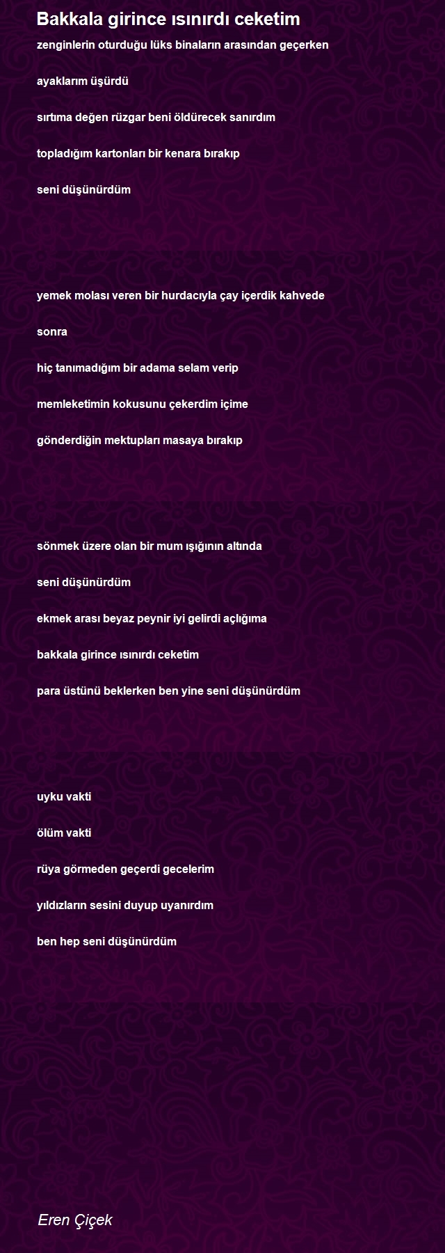 Eren Çiçek
