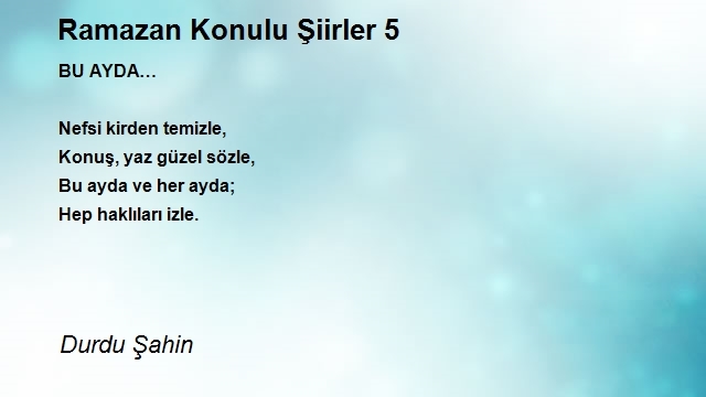 Durdu Şahin