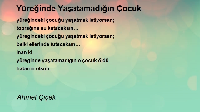 Ahmet Çiçek