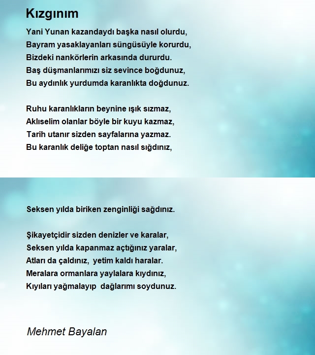 Mehmet Bayalan