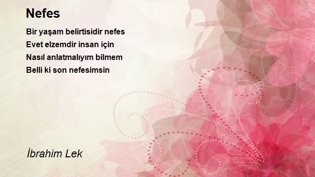 İbrahim Lek