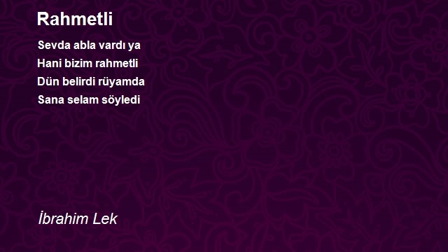 İbrahim Lek
