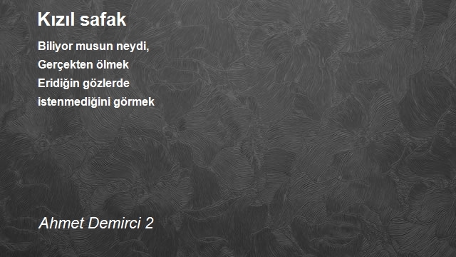 Ahmet Demirci 2