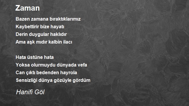 Hanifi Göl