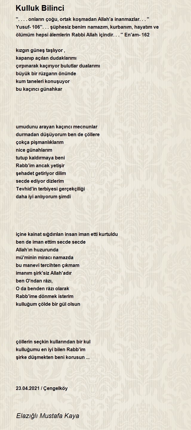 Elazığlı Mustafa Kaya