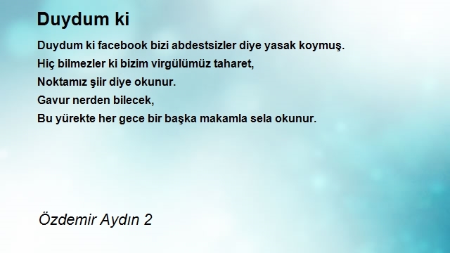 Özdemir Aydın 2