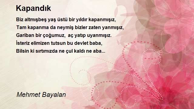 Mehmet Bayalan