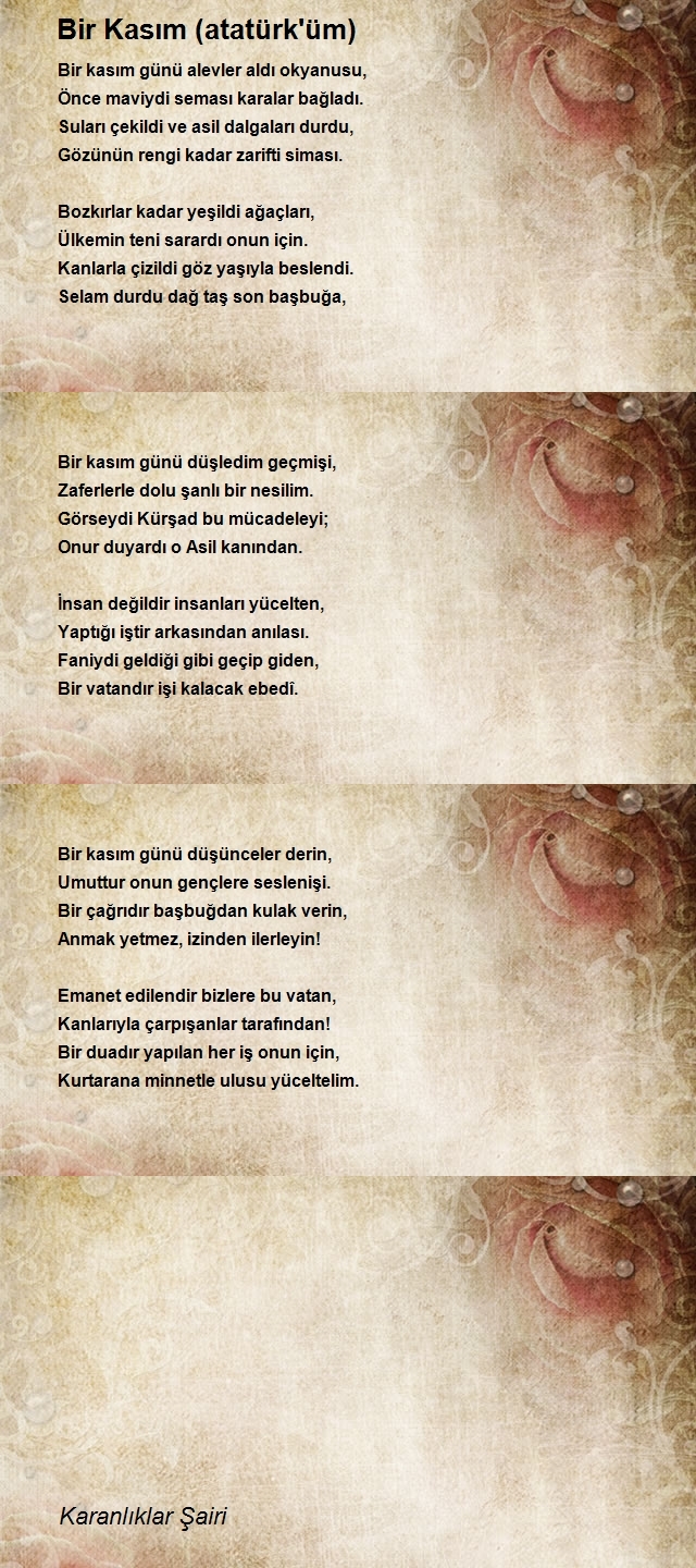 Karanlıklar Şairi