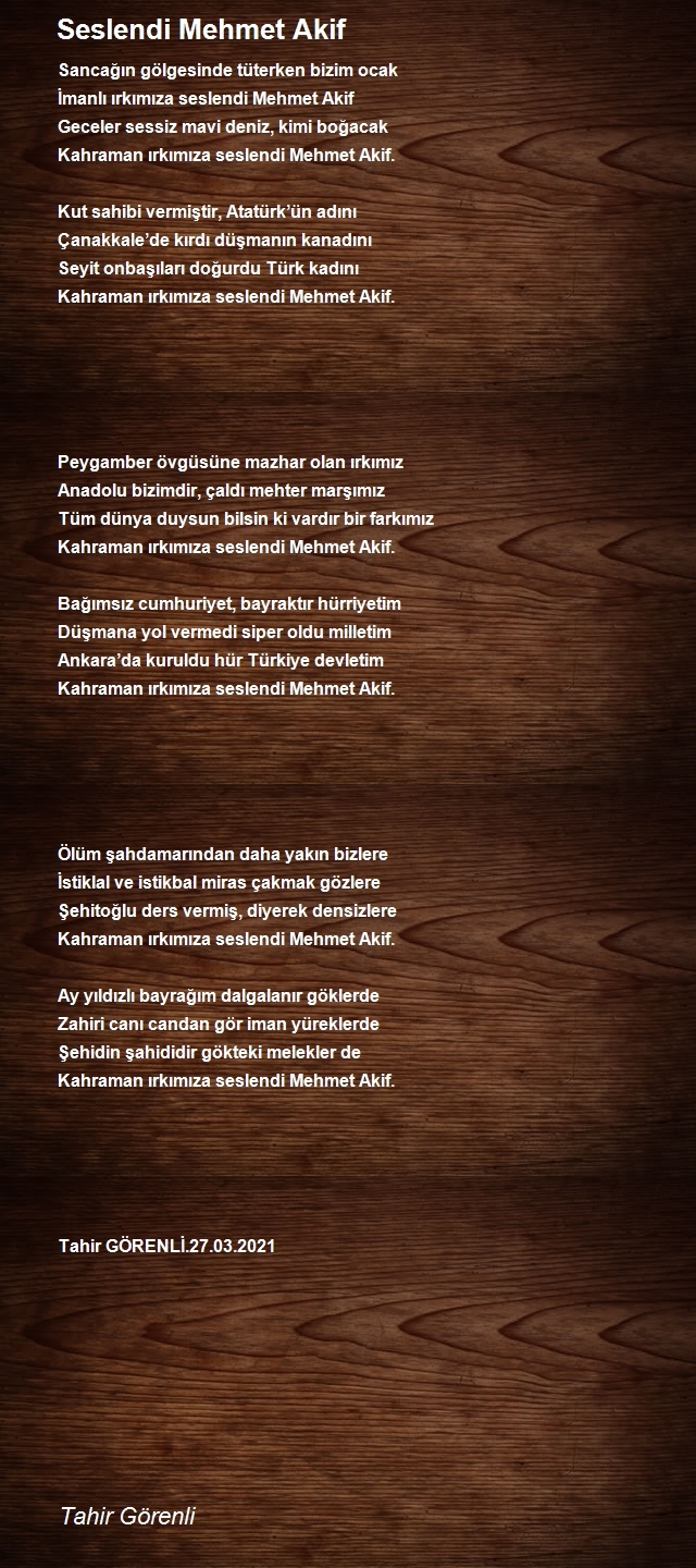 Tahir Görenli