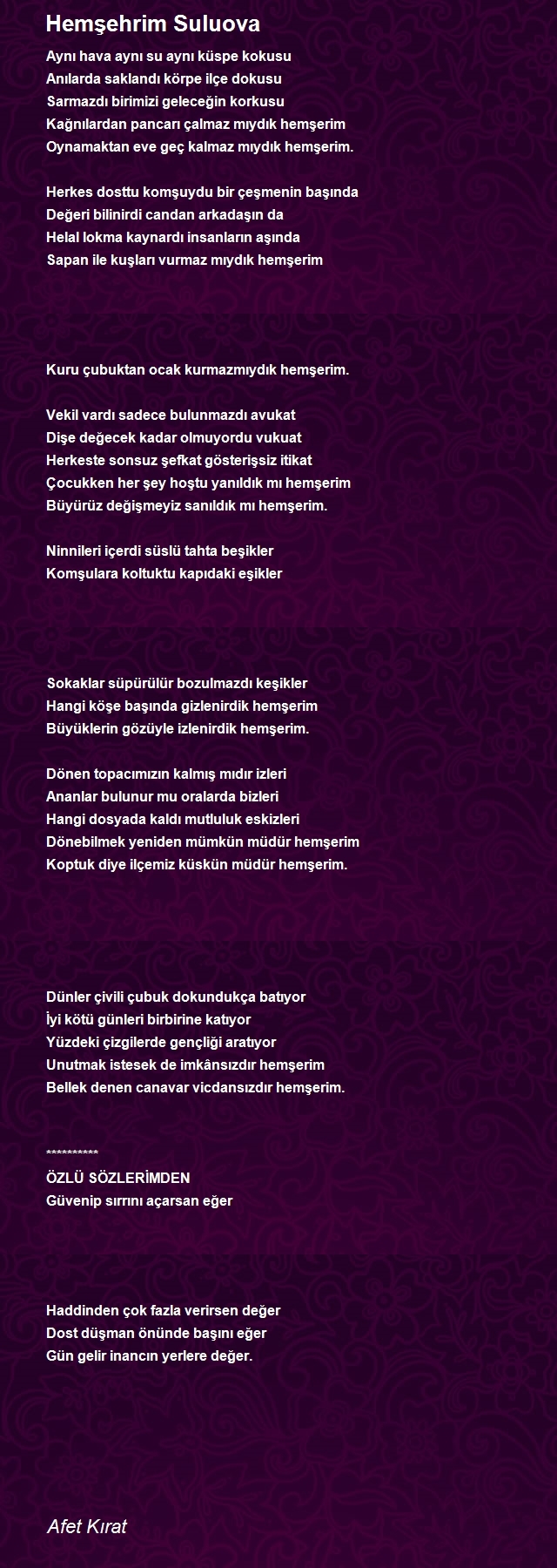 Afet Kırat