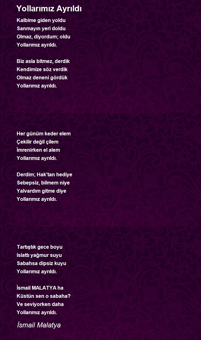 İsmail Malatya
