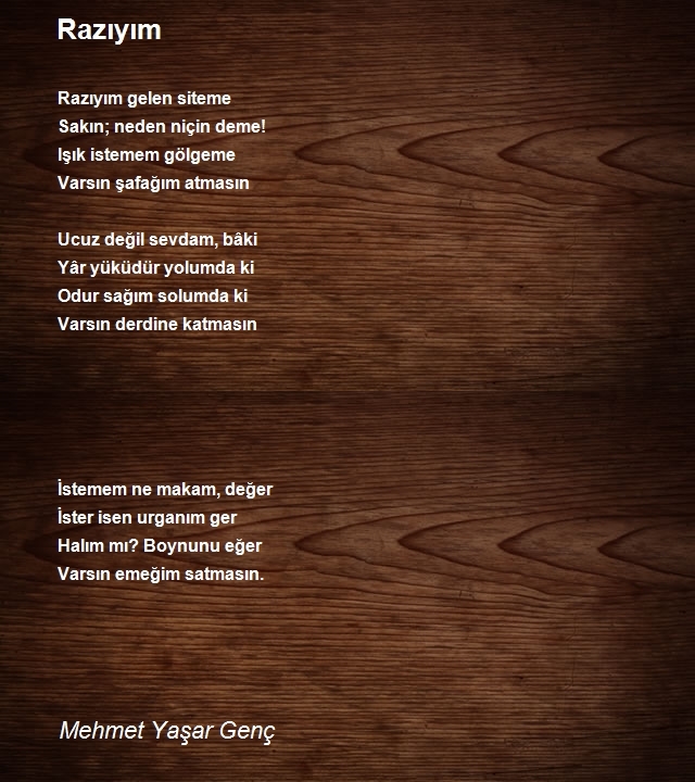 Mehmet Yaşar Genç