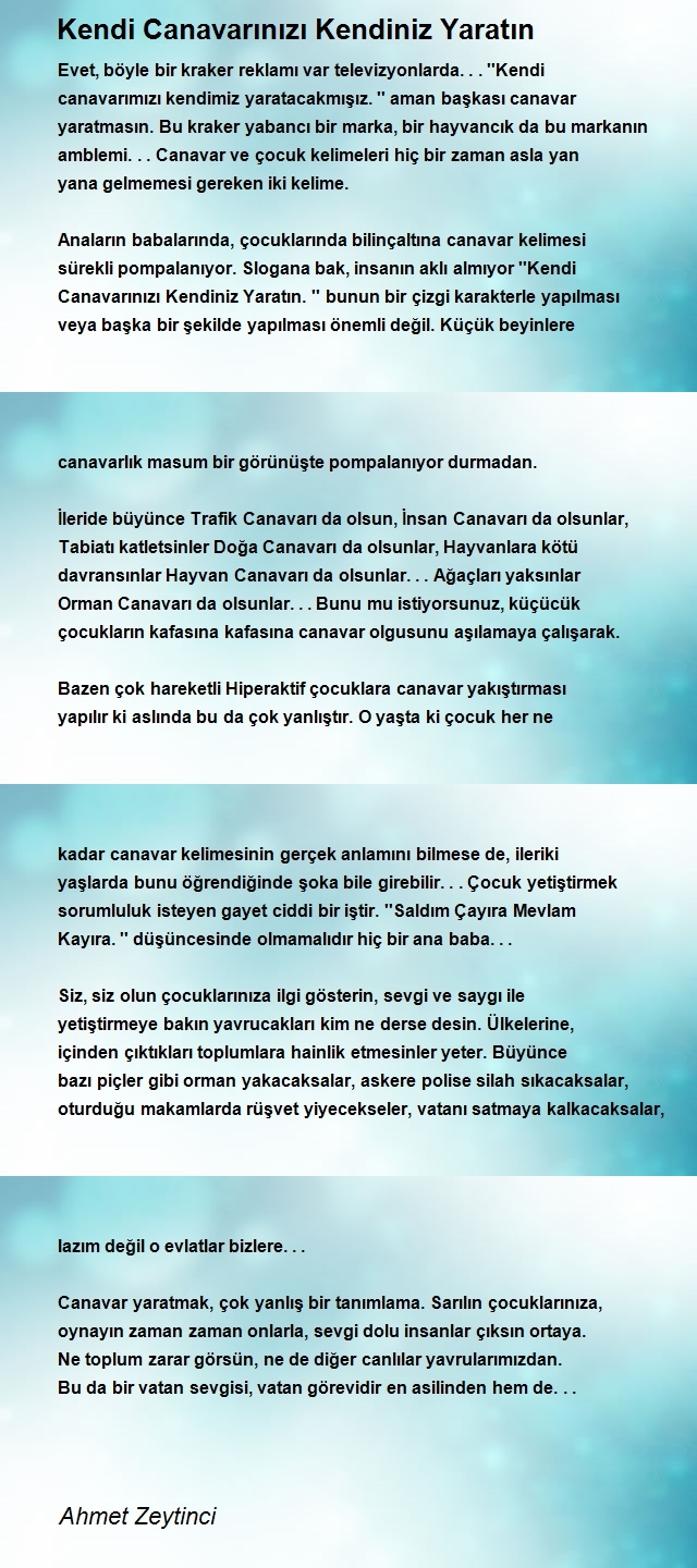 Ahmet Zeytinci