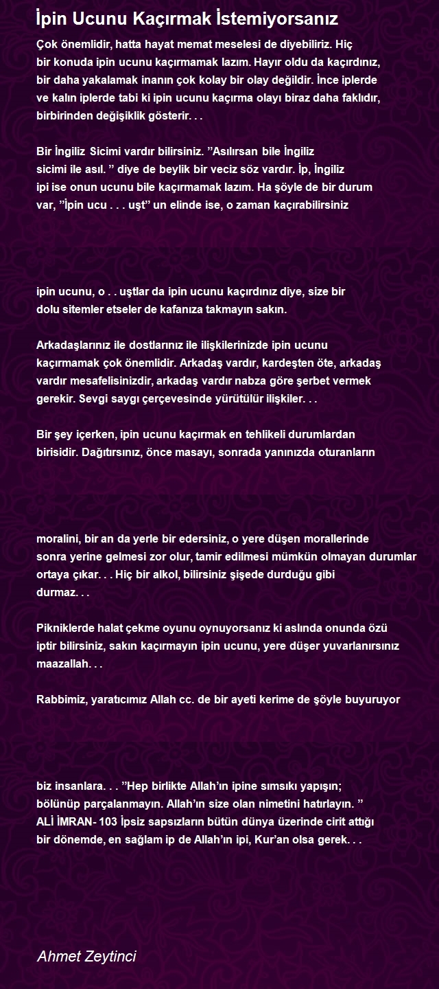 Ahmet Zeytinci