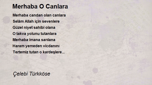 Çelebi Türkköse