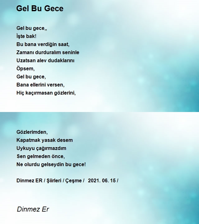 Dinmez Er