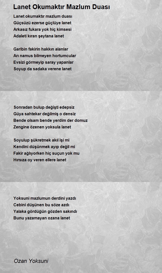 Ozan Yoksuni