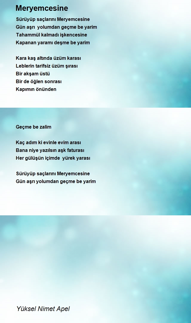 Yüksel Nimet Apel