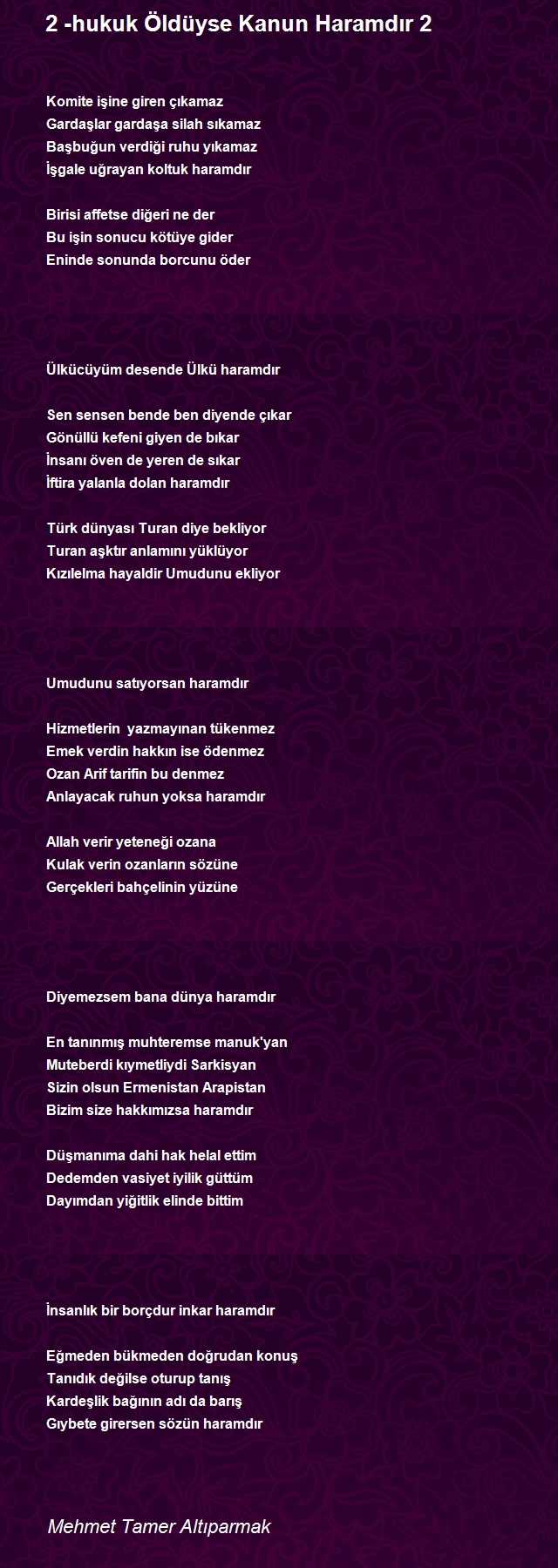 Mehmet Tamer Altıparmak