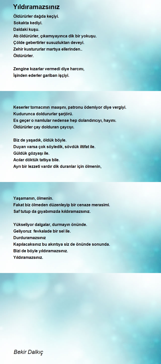 Bekir Dalkıç