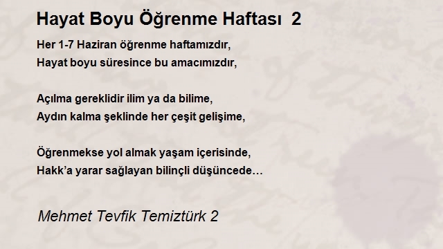 Mehmet Tevfik Temiztürk 2