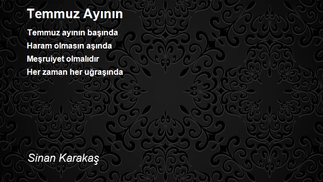 Sinan Karakaş