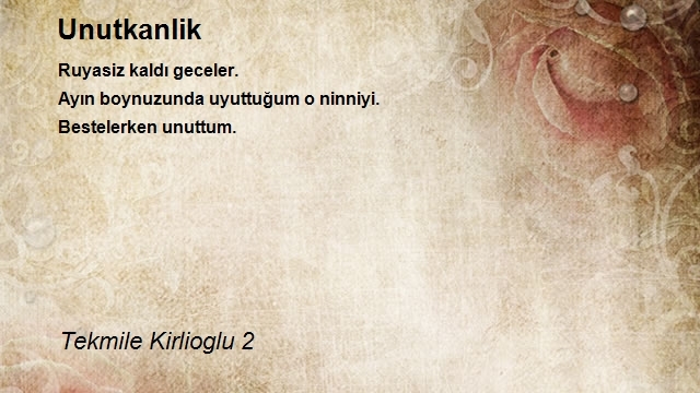 Tekmile Kirlioglu 2