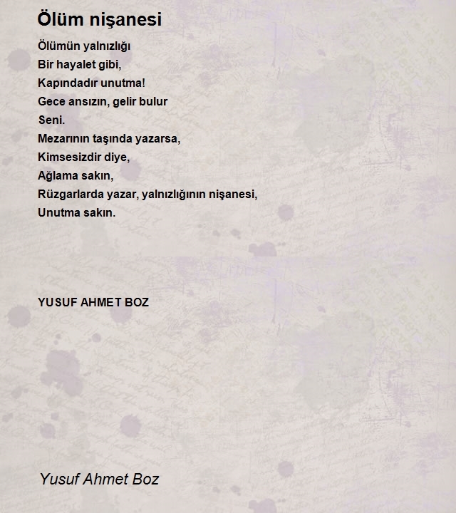 Yusuf Ahmet Boz