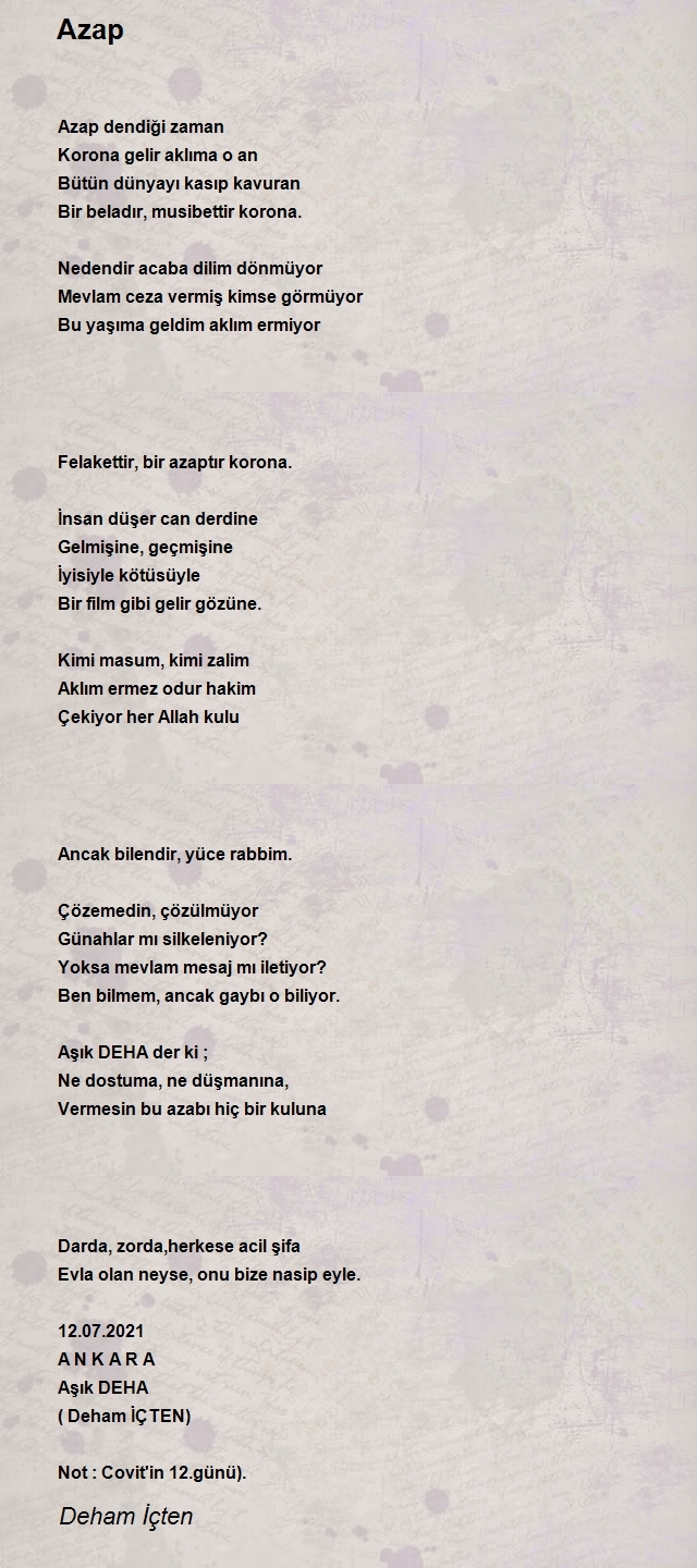 Deham İçten