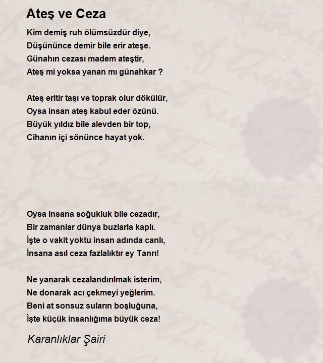 Karanlıklar Şairi