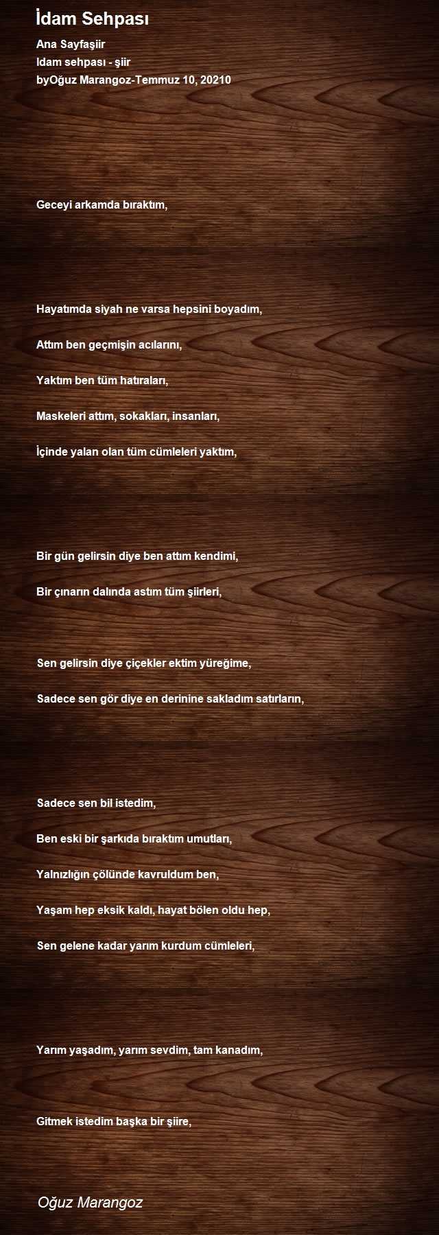 Oğuz Marangoz