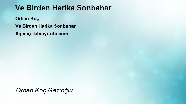 Orhan Koç Gazioğlu