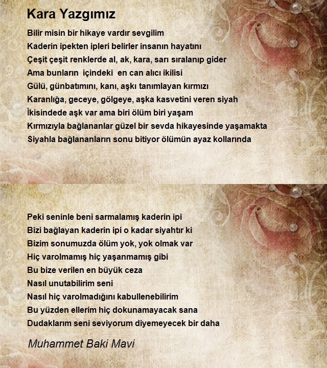 Muhammet Baki Mavi
