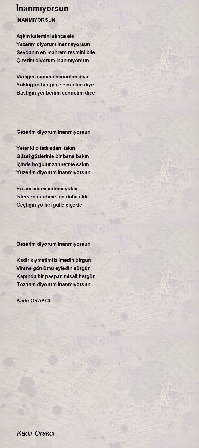 Kadir Orakçı